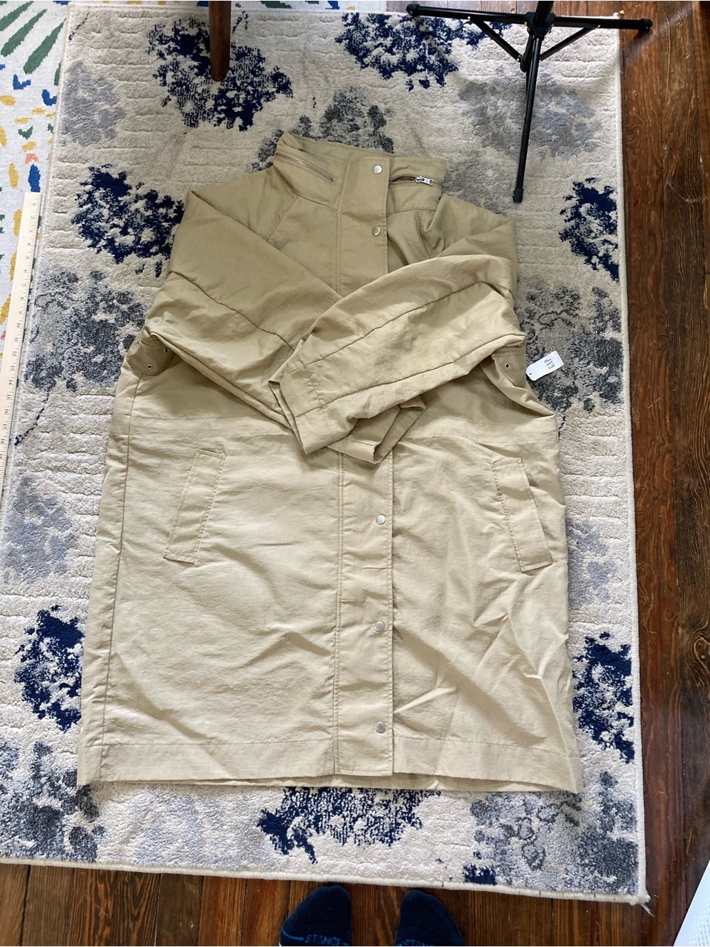 GAP Oversized Parka in Light Tan